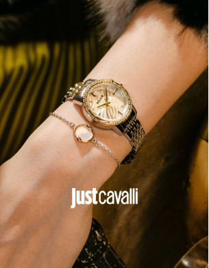 Just Cavalli Ladies Watch with Bracelet